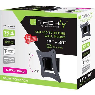 TECHly ICA-LCD-900 TV fali tartó 33,0 cm (13") - 76,2 cm (30") Dönthető-3
