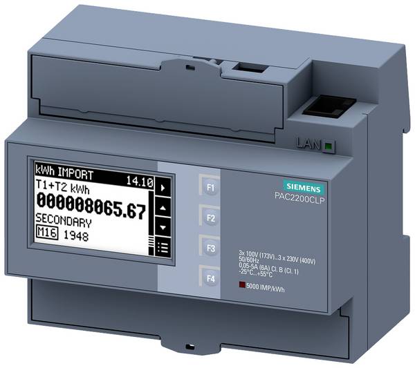Siemens 7KM2200-2EA00-1JB1 Energiafogyasztás mérő
