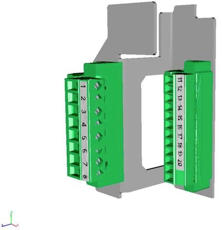 ABB MP-XR00/1-P8-S Áramátalakító modul 1 db