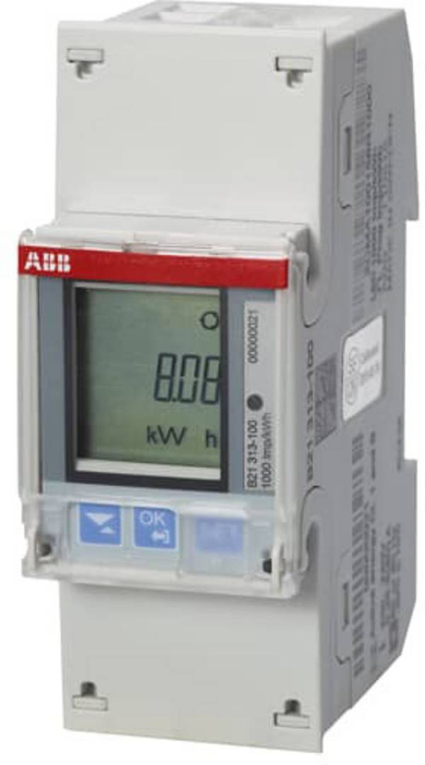 ABB B21 313-100 2CMA100156R1000 Váltóáram fogyasztásmérő  digitális  MID konform: Igen darab 1 db