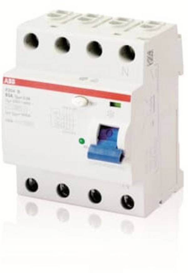 ABB 2CSF204592R4630 F204 B-63/0,5 FI védőkapcsoló B 4 pólusú 63 A 0.5 A 400 V