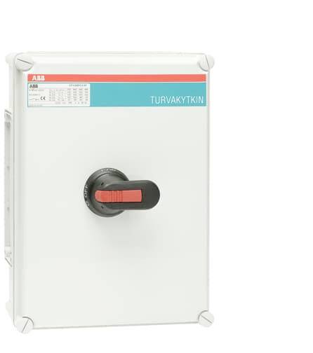 Fekete 3 pólusú 125 A ABB 1SCA148608R1001