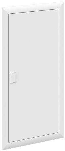 Egy fehér, téglalap alakú szellőzőnyílás egy falon, zárt állapotban ábrázolva.