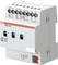ABB KNX kapcsolóaktor, SE/S 3.16.1 modell, három csatornával elektromos fogyasztók vezérléséhez. Alkalmas okosotthon rendszerekhez.