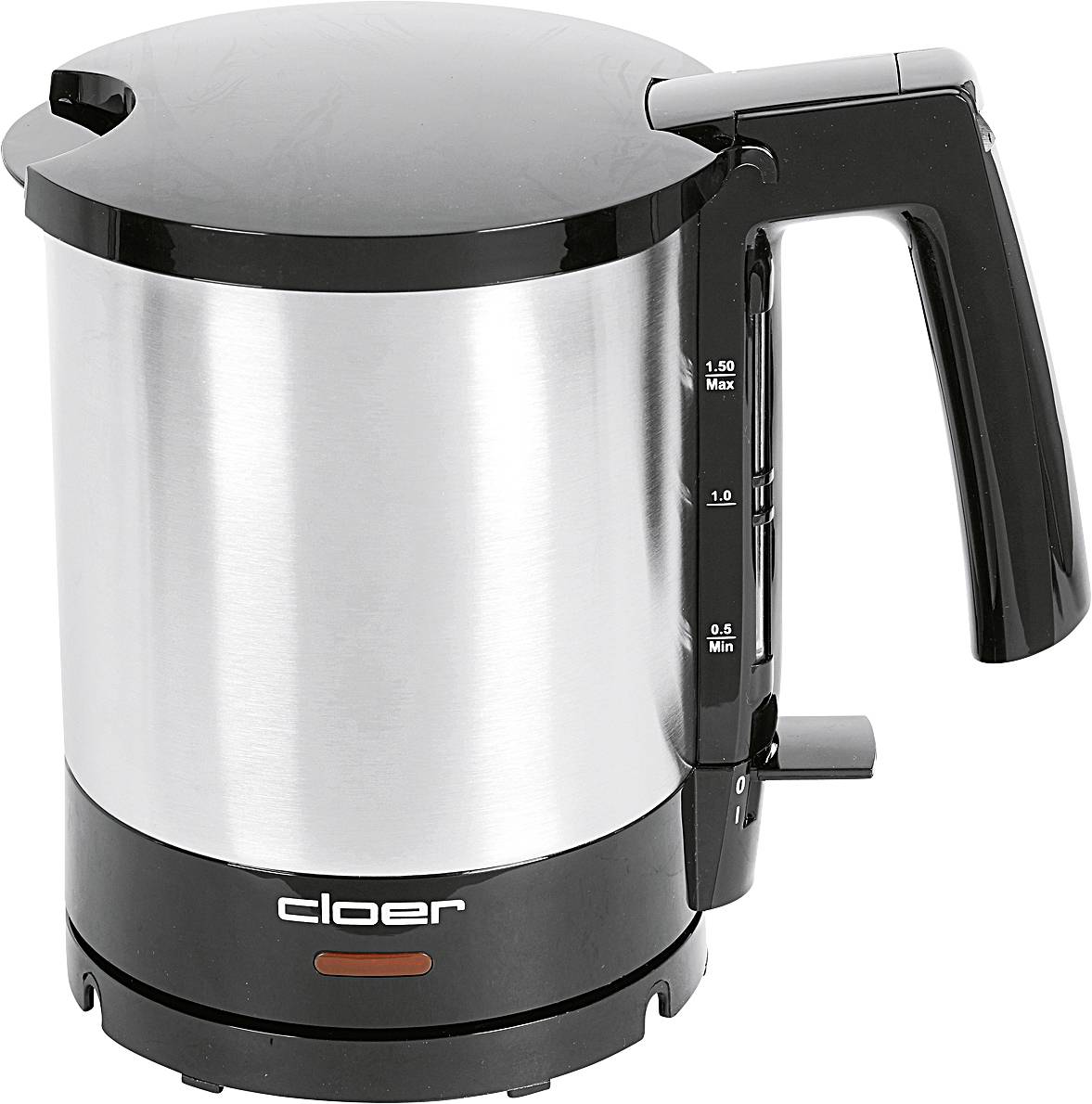 Cloer 4710 Vízforraló Túlhevülés elleni védelem Fekete Tartalom: 1.5 l-0