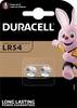 Duracell Gombelem LR 54 1.5 V 2 db 65 mAh Alkáli mangán AG10