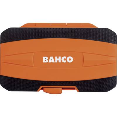Bahco 59/S36BCR Bit készlet 36 részes Egyeneshornyú, Kereszthornyú Phillips, Kereszthornyú Pozidriv, Hatlap, Külső kerek