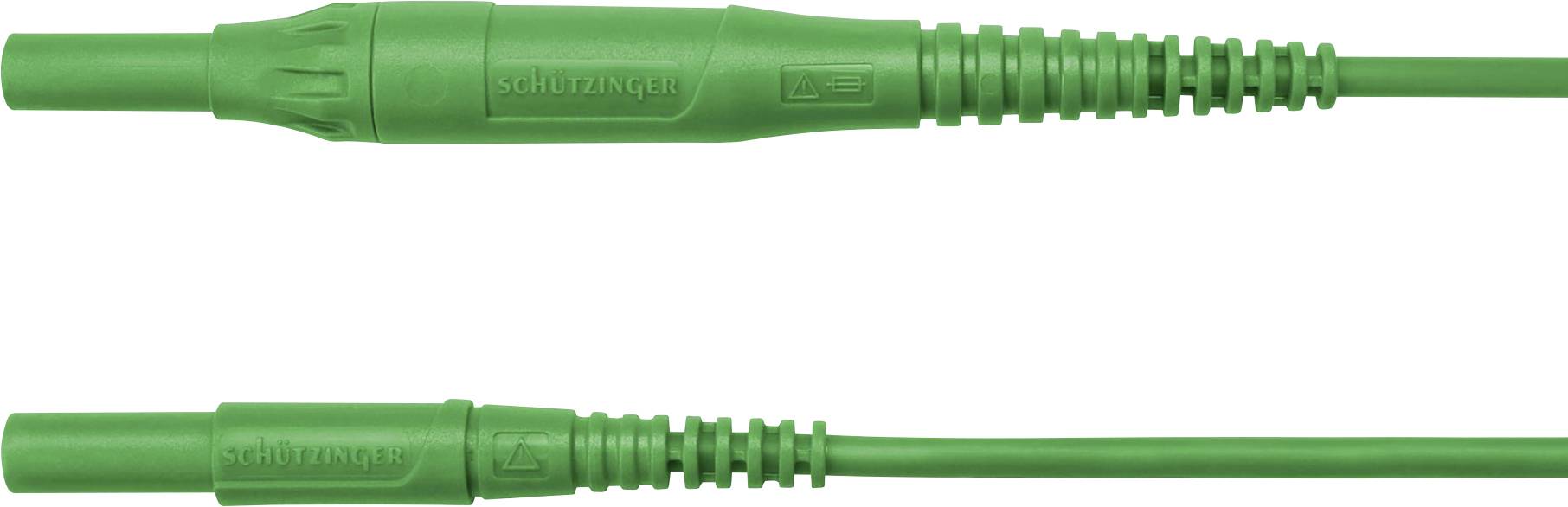 Schützinger MSFK B441 / 1 / 100 / GN Mérővezeték Dugó, 4 mm Dugó, 4 mm Zöld 1 db