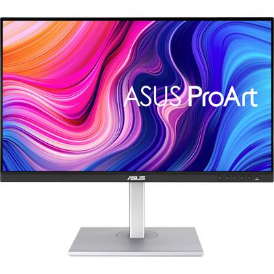 Egy ASUS ProArt monitorképernyő élénk színekkel a kijelzőn. Tökéletes kreatív munkákhoz.
