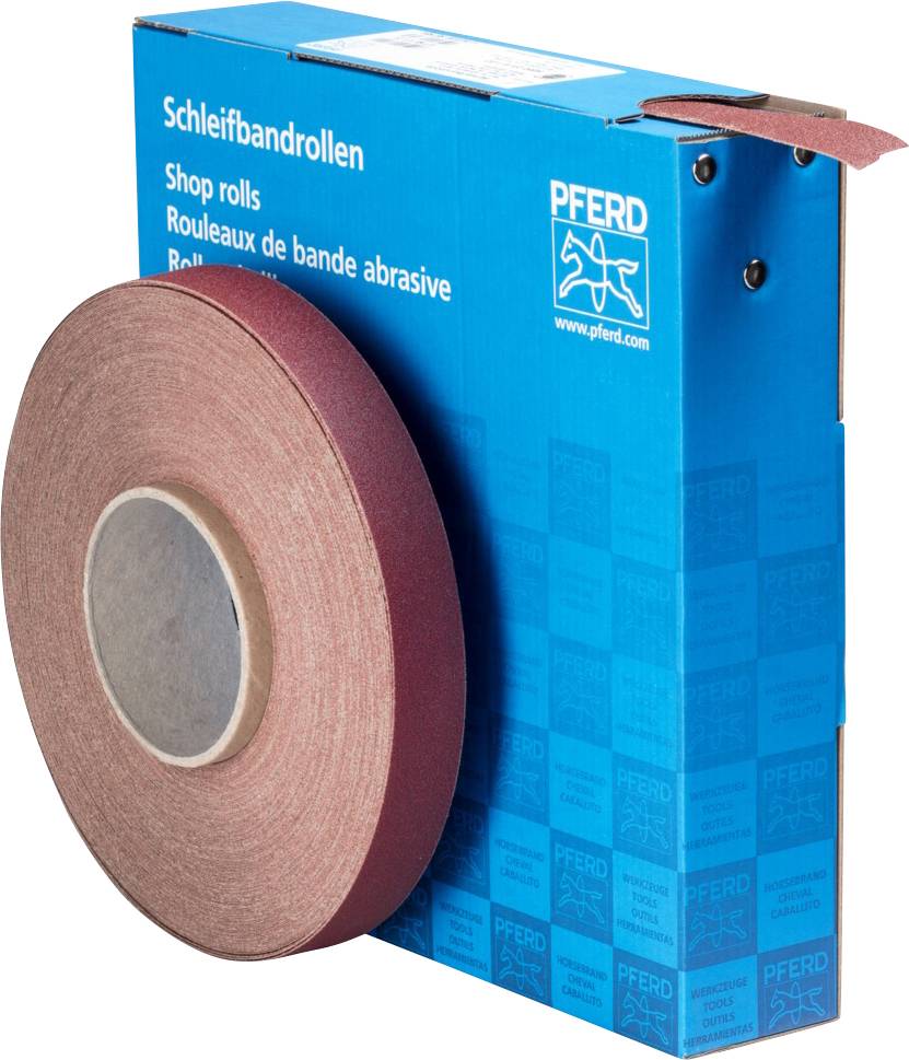 PFERD TOOLS SBR 25 A 120 45016012 Csiszolópapír tekercs Szemcsézet 120 (H x Sz) 50 m x 25 mm 1 db