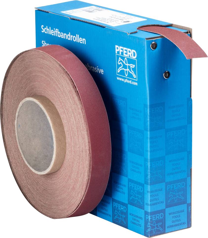 PFERD TOOLS SBR 25 A 240 45016024 Csiszolópapír tekercs Szemcsézet 240 (H x Sz) 50 m x 25 mm 1 db