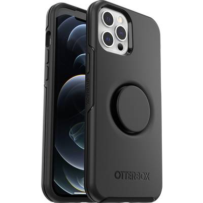 Otterbox Pop Symmetry Hátlap Apple iPhone 12 Pro Max Fekete Induktív töltés, Portömör, Ütésálló