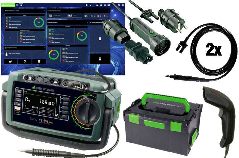 Gossen Metrawatt PROFIPAKET SECUTEST ST PRO Kalibráció (ISO)