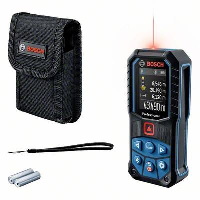 Bosch Professional GLM 50-27 C Lézeres távolságmérő   Bluetooth-os, Állványadapter, 6,3 mm (1/4"), Dokumentiációs alkalm