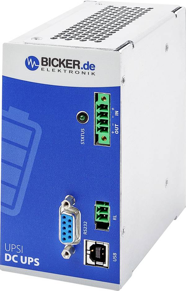 Bicker Elektronik UPSI-2406DP2 UPSI-2406DP2 Ipari megszakításmentes tápegység berendezés (DIN rail)