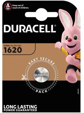 Duracell Gombelem CR 1620 3 V 1 db 75 mAh Lítium DL1620