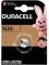 Duracell gombelem csomag rózsaszín nyuszi maszkottal, felirat 'gyermekektől elzárva', kód DL/CR 1620.