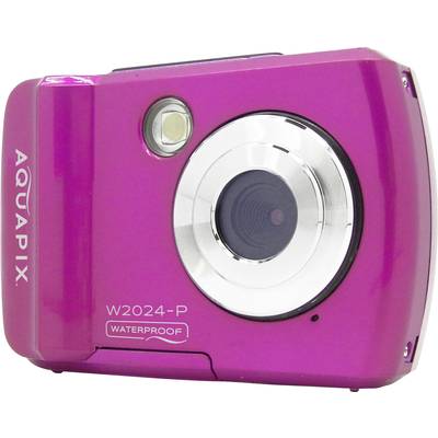 Aquapix W2024 Splash Pink Digitális kamera 16 Megapixel  Rózsaszín  Víz alatti kamera