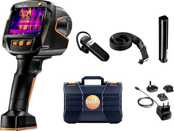 testo 883-1 Hőkamera Kalibráció (ISO) -30 - 650 °C  27 Hz WiFi