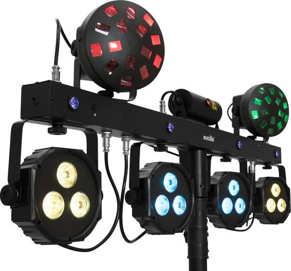 Eurolite LED KLS Laser Bar Next FX LED-es PAR effektsugárzó készlet