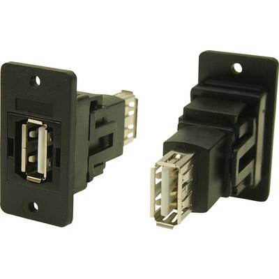 Adapter, Alj, beépíthető USB A alj ⇔ USB A alj CP30608NX Cliff Tartalom: 1 db