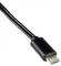 Fekete micro-USB kábel adatátvitelhez és eszközök töltéséhez.