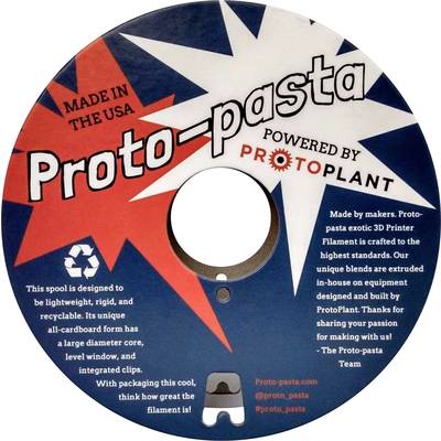 Proto-Pasta CFP11705 Original Carbon Fiber PLA 3D nyomtatószál PLA műanyag  1.75 mm 500 g Karbon  1 db
