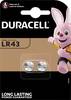 LR 43 Gombelem Alkáli mangán 1.5 V 73 mAh Duracell AG12 2 db