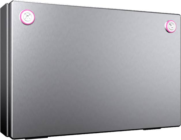 Rittal KX 1583.000 Installációs műszerdobozok 200 x 300 x 80 Acél Nemesacél 1 db