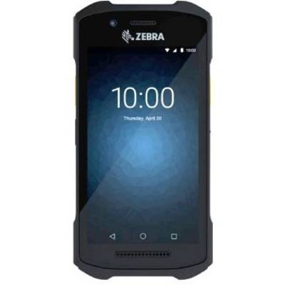 Zebra TC26 2D vonalkód szkenner WiFi, Bluetooth®, Rádiójel vezérlésű 2D, 1D Imager Fekete Mobilcomputer szkenner USB-C®,