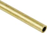 Sárgaréz cső (Ø x H) 1 mm x 500 mm, belső Ø: 0,6 mm, Reely RE-7083972