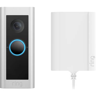   ring  Video Doorbell Pro Plugin 2    IP videó kaputelefon  WLAN  Külső egység    Nikkel (matt)