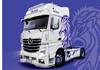 Italeri 3935 MB Actros MP4 Show GigaSpace Kamionmodell építőkészlet 1:24