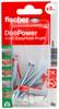 Fischer DuoPower 8x40 EasyHook Angle K (4) Tipli készlet 557917 1 készlet