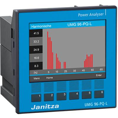 Teljesítményelemző modul 90 - 277 V, Janitza UMG 96-PQ-L 5236001