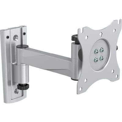SpeaKa Professional Monitor fali tartó SP-WMM-201 1 Kijelző(k) 33,0 cm (13") - 76,2 cm (30") Ezüst Dönthető, Csuklóval m-0