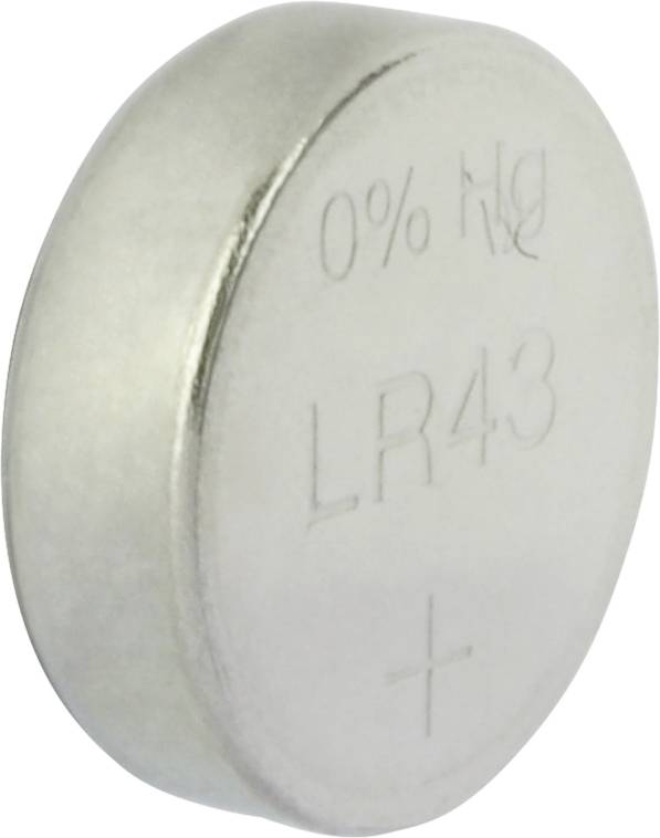 GP Gombelem LR 43 1.5 V 1 db Alkáli mangán GP186ASTD974C1