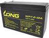 AGM ólomakku 12 V 7,2 Ah 151 x 102 x 65 mm, Long WP7.2-12A/F1