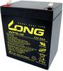 AGM ólomakku 12 V 5 Ah 90 x 107 x 70 mm, Long WP5-12/F2