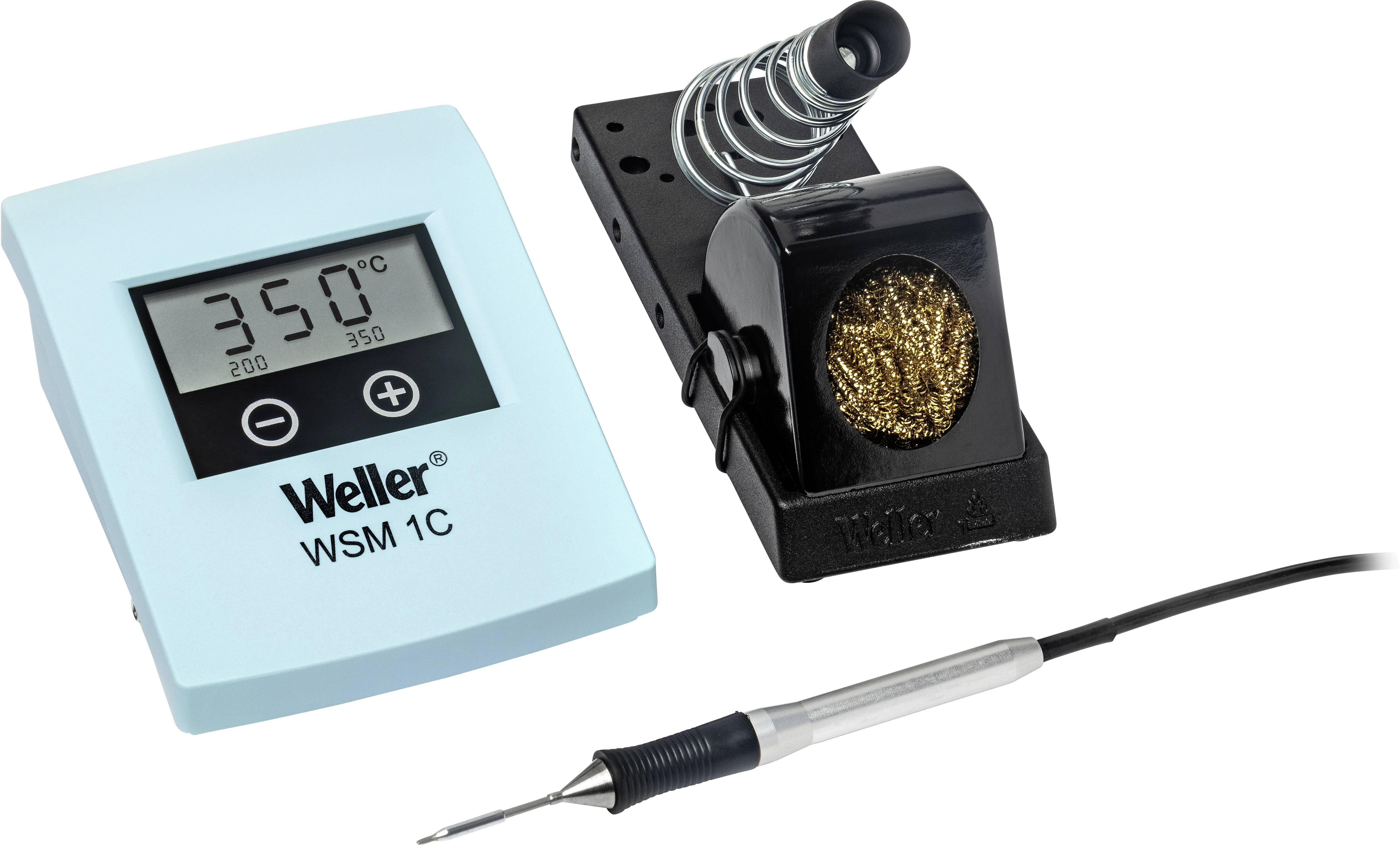 Akkus forrasztóállomás 50 W 100...400°C, tartóval, Weller WSM1C T0053293399N