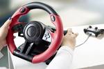 TRAILBLAZER Racing Wheel PS4 / Xbox Series S / X / One / PS3 / Switch / PC-hez, fekete