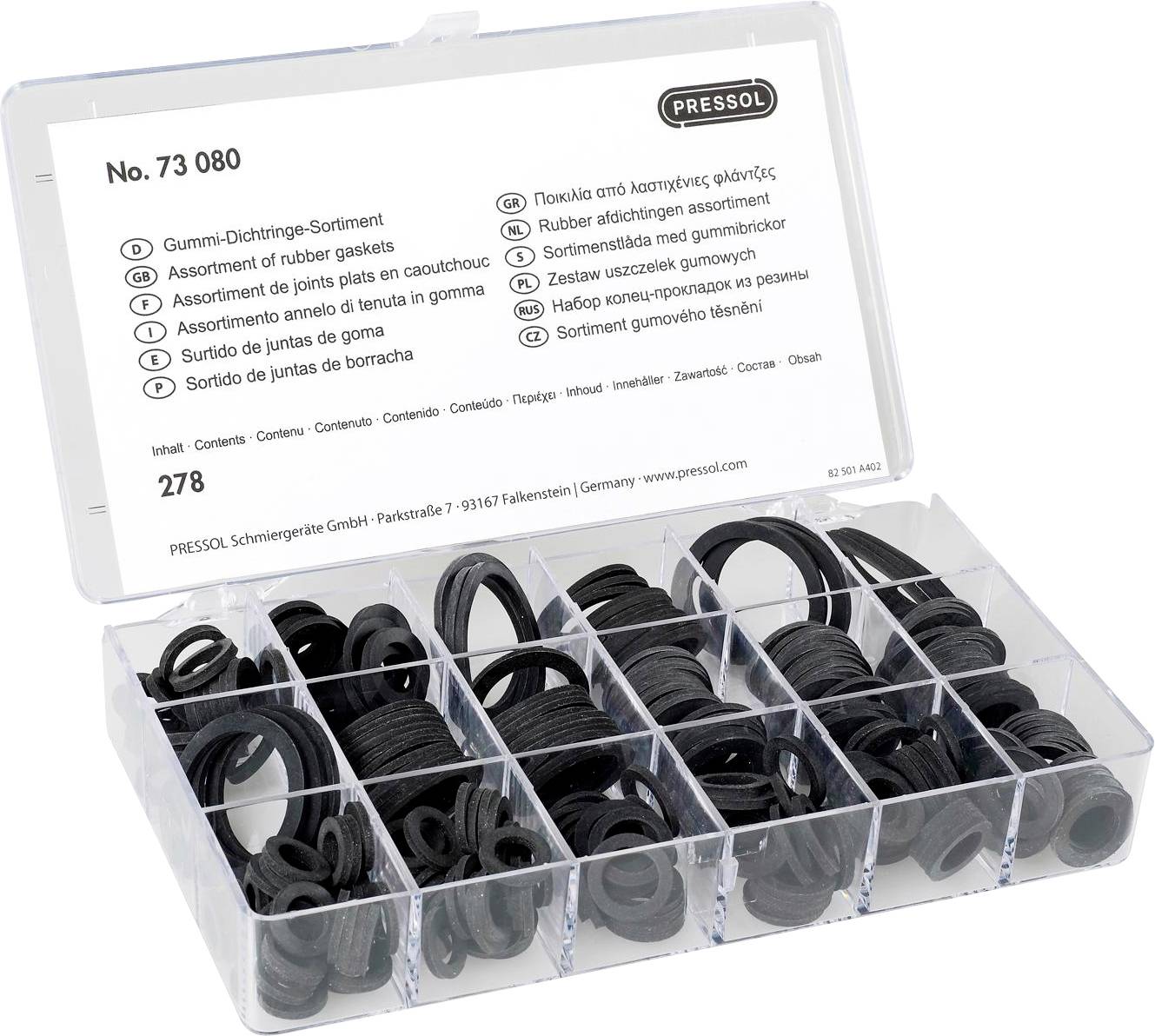 Pressol 73080 Tömítő készlet Tartalom 1 készlet
