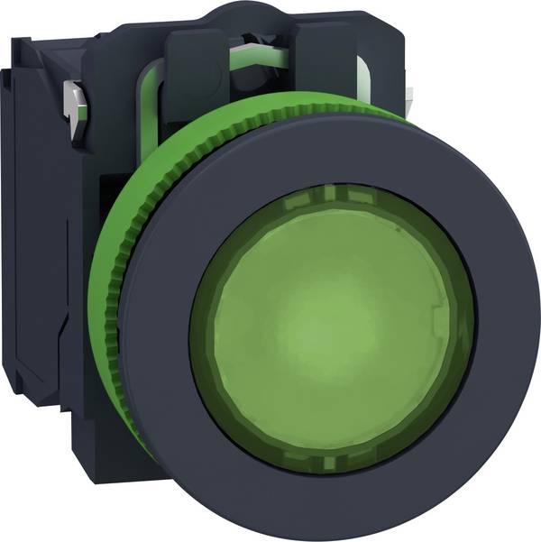 Schneider Electric XB5FW33B5 Világító nyomógomb visszaállítható 600 V 3 A 1 záró, 1 nyitó IP66, IP67, IP69, IP69K 1 db darab