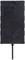 Egy fekete, téglalap alakú elektronikai eszköz hátulnézete, amelynek alján kábel csatlakozó található. Az eszkön két kereszt alakú tartó van.