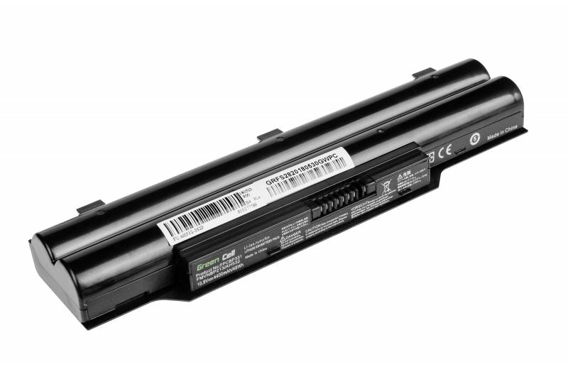 Green Cell Notebook akku 10.8 V 4400 mAh Fujitsu