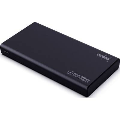 Verico Power Pro PD Powerbank 10000 mAh Power Delivery LiPo USB-A, USB-C® Fekete 