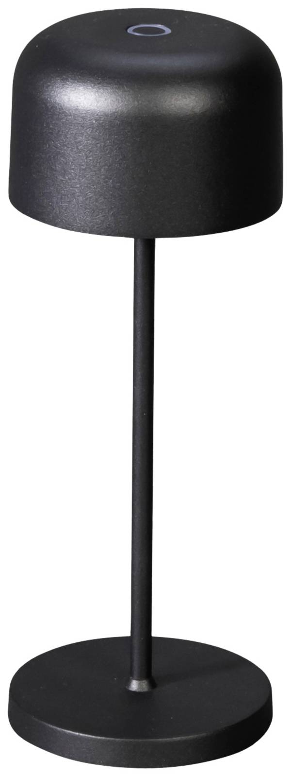 Konstsmide 7835-750 Lille LED-es akkus asztali lámpa  2.2 W Melegfehér  Fekete