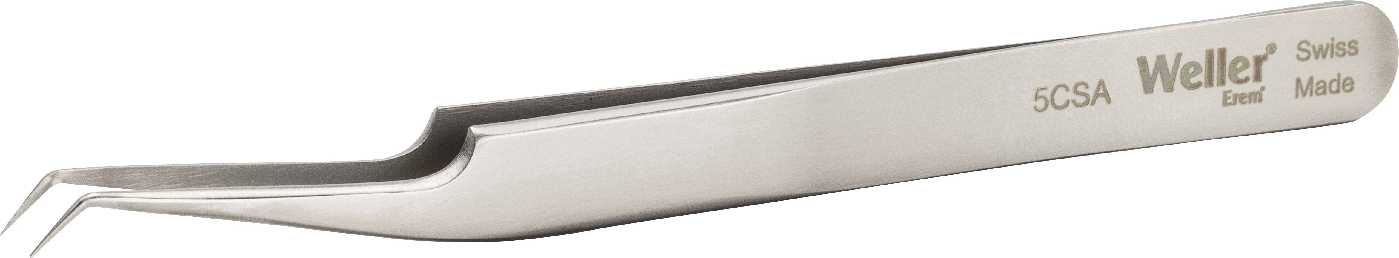 Weller Erem® 5CSA Precíziós csipesz hegyes, hajlított 30°, extra finom 115.00 mm