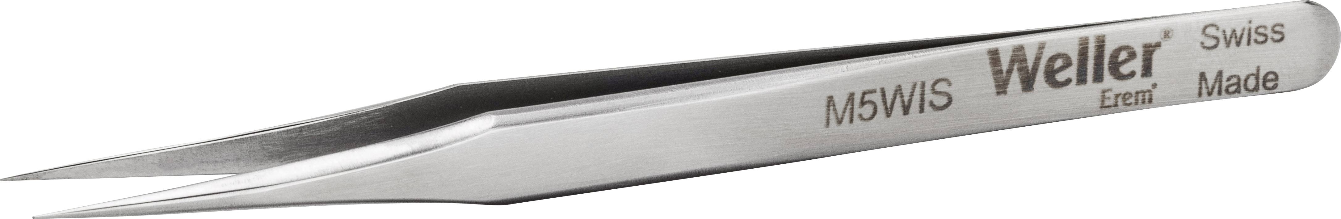 Weller Erem® M5WIS Precíziós csipesz Hegyes, extra finom 80.00 mm
