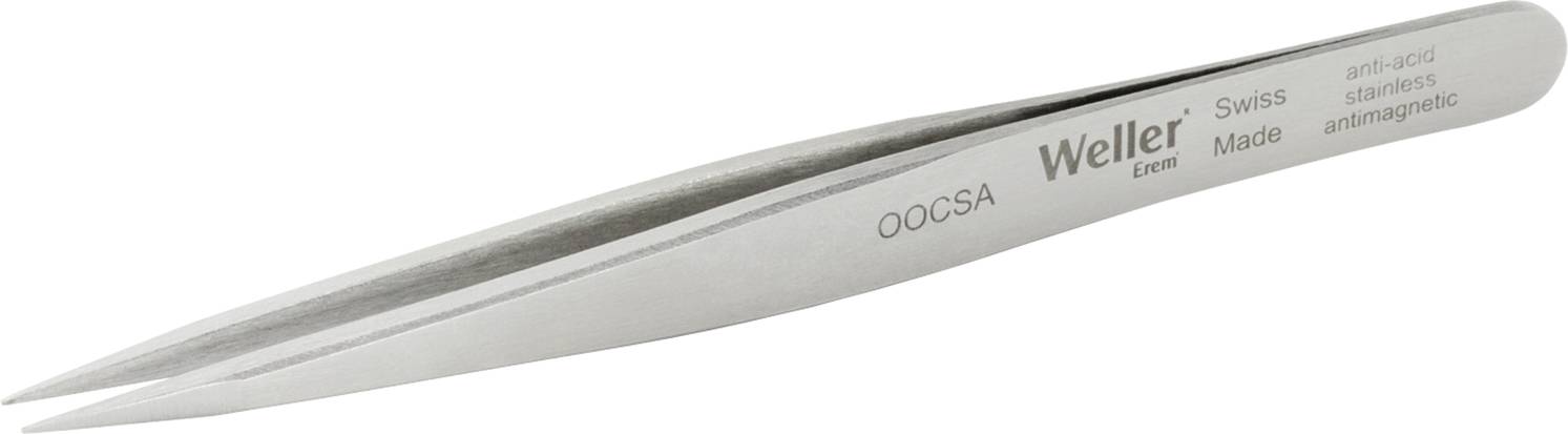 Weller Erem® OOCSA Precíziós csipesz Hegyes, finom 110.00 mm